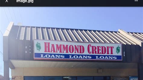 Loan Company In Hammond La
